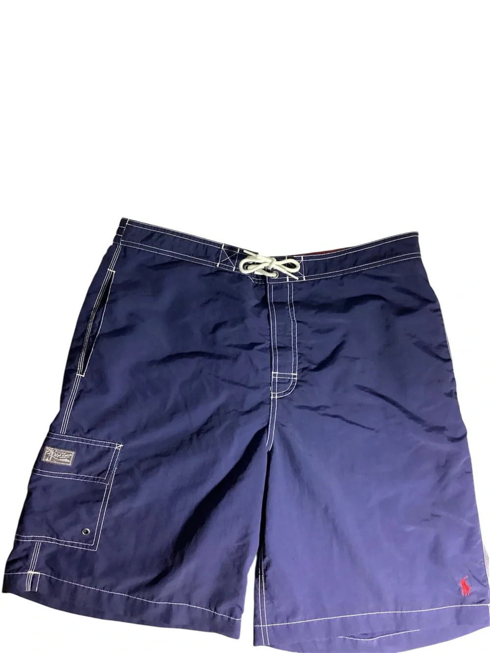 Polo by Ralph Lauren Navy Drawstring Swim Shorts